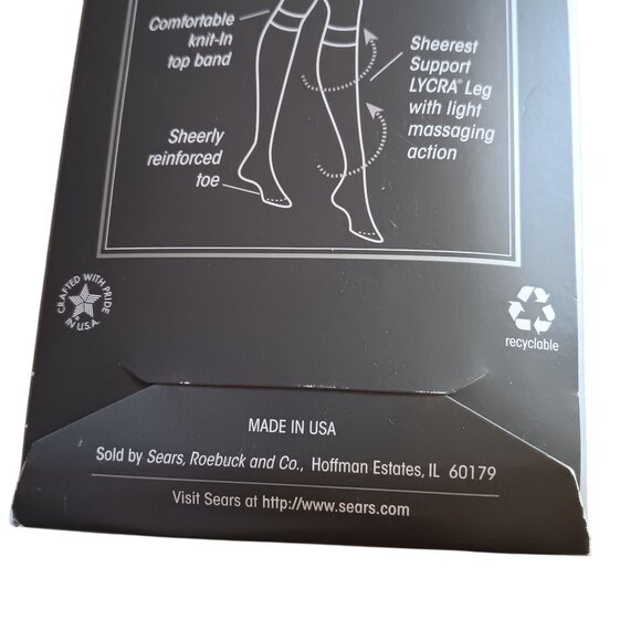 Nice Touch Light Toning Support Therapy Knee Highs Nude Size B NEW - Picture 4 of 4